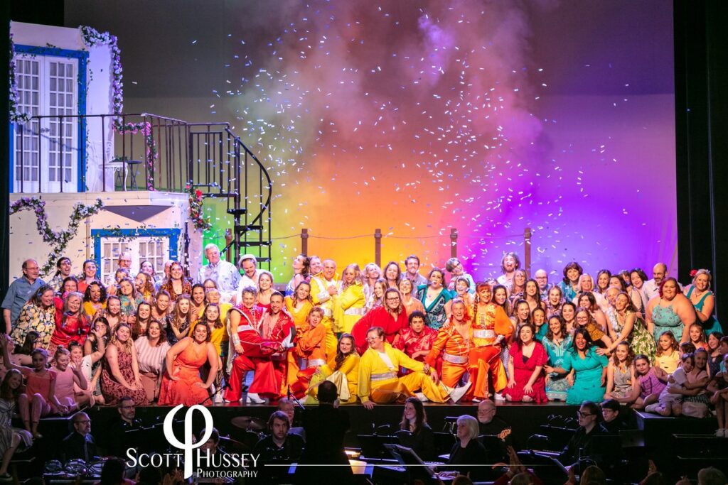 Lighting & Sound Design for Keene Lions Club's Production of "Mama Mia"