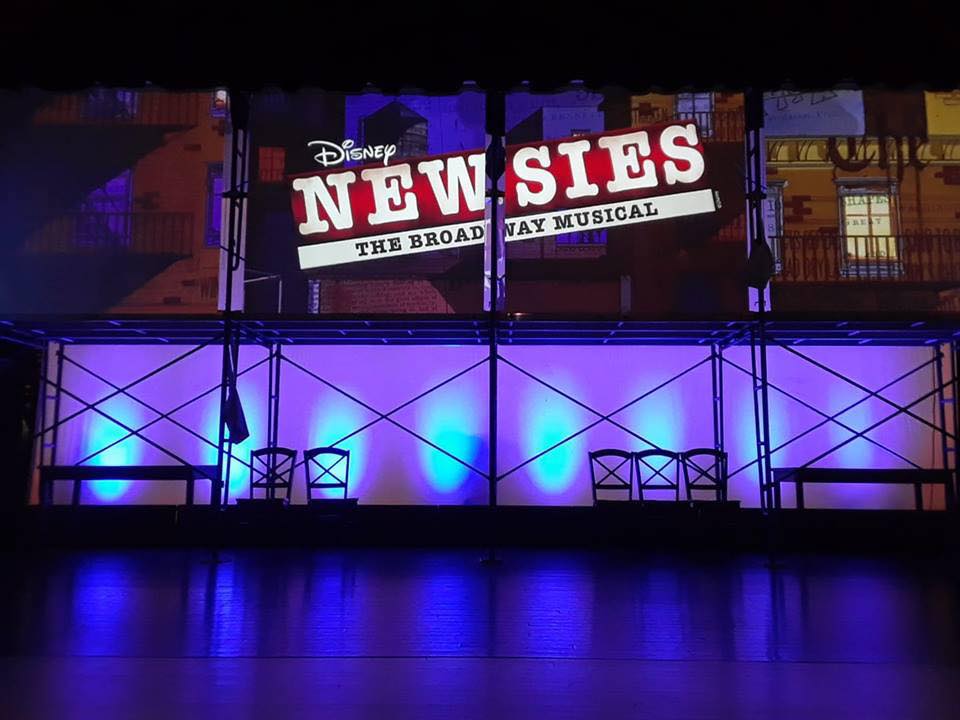 Lighting, Sound & Video for MRHS's Production of Newsies